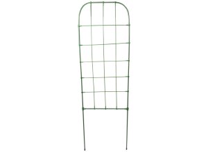 Žebříková podpěra rostlin 120cm - mřížková půlkulatá