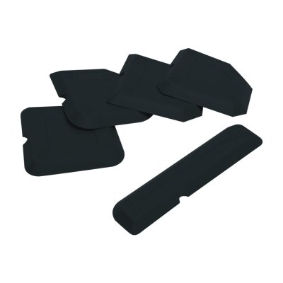 XTLINE Sada plastových nástrojů na spárování a vyhlazování tmelu 5 dílů