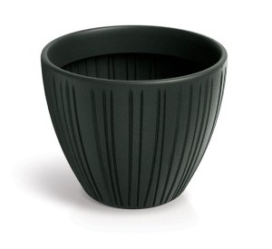 Květináč FERO ROUND 48 cm - barva: tmavě šedá