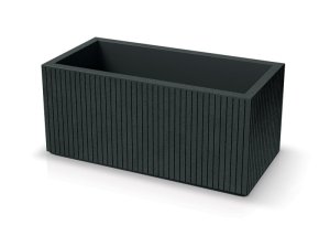 Květináč CORO CASE 80 cm - barva: tmavě šedá