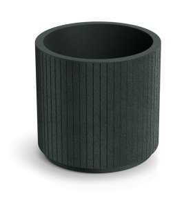 Květináč CORO ROUND 40 cm - barva: tmavě šedá