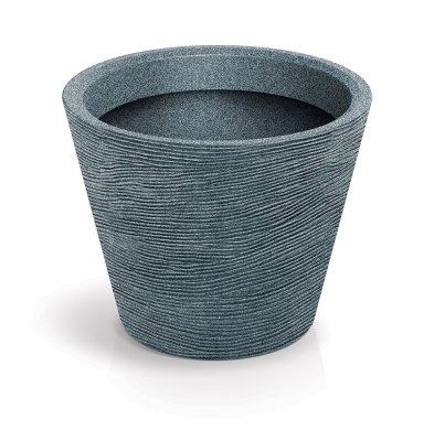 Květináč TUBRA ROUND 48 cm - barva: granit