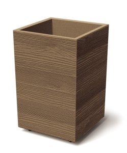 Květináč MADERA SQUARE ECO WOOD 38,5 cm - barva: naturo ECO
