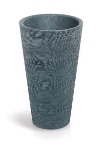 Květináč TUBRA ROUND SLIM 60 cm - barva: granit