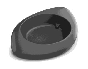 Květináč YEKE 80 cm - barva: grafit