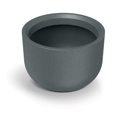 Květináč MOLTA ROUND 60 cm - barva: granitová šedát