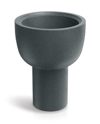 Květináč  MOLTA VESSEL 40 cm - barva: granitová šedá