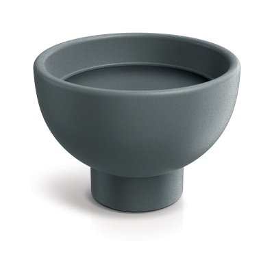 Květináč GANE 30 cm- barva: grafit