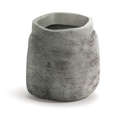 Květináč BOGE 38 cm - barva: solná šedá