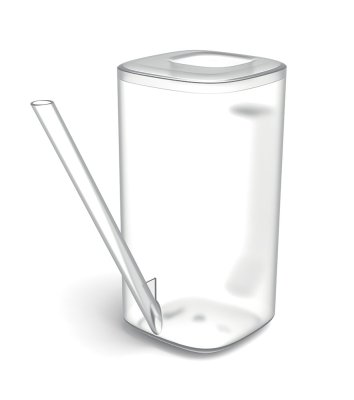 Konvička TUBI 1,6 l - barva: transparentní