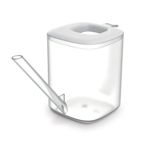 Konvička TUBI 1 l - barva: transparentní/bílá