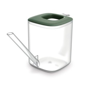 Konvička TUBI 1 l - barva: transparentní/tmavě zelená