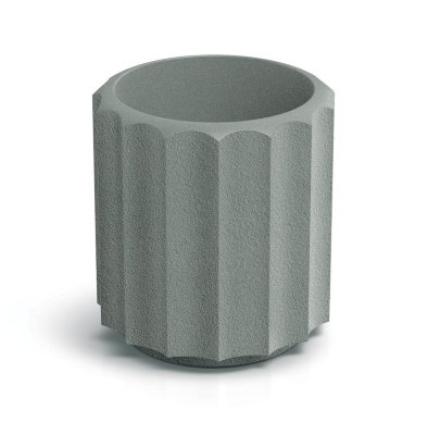 Květináč RONA LINE 28 cm - barva: betonová šedá