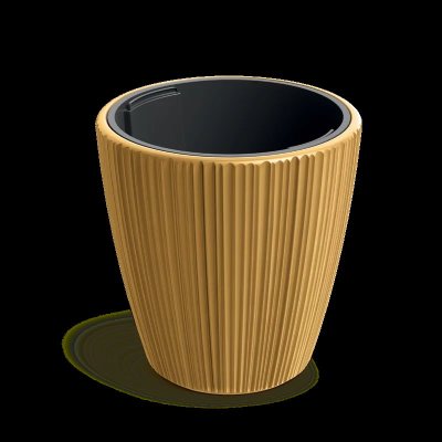 Květináč ORO 29,9 cm - barva: hořčice