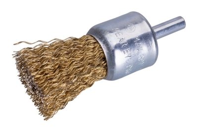 Kartáč rotační koncový vlnitý WESTBERG 25mm stopka