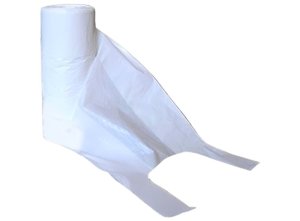 Mikrotenová taška na roli 5 kg - 22+12 x 46 cm - 400 ks (7mic)