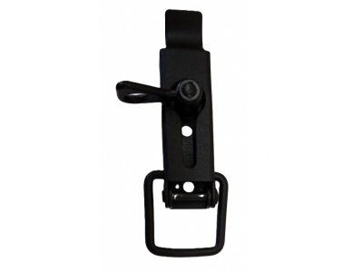 15029 uzávěr bednový s obrtlíkem černý mat