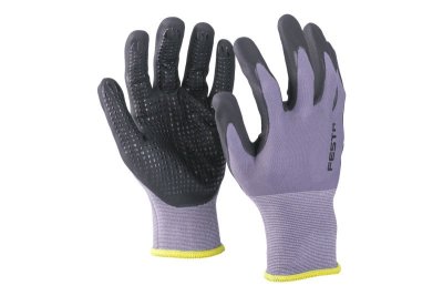 Rukavice máčené nitrilová pěna s tečky vel. 9, CE 388 FESTA
