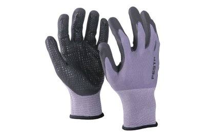 Rukavice máčené nitrilová pěna s tečky vel. 11, CE 388 FESTA