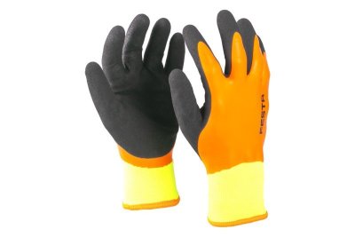 Rukavice zimní máčené latexová pěna vel. 8, CE 388 FESTA