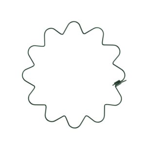 Vlnitý kruhový obruč pro rostliny 25 cm