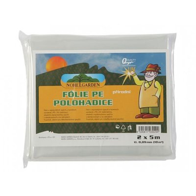 NG 00170 Fólie PE polohadice transparentní 0,09mm 2x5m 200x220x45