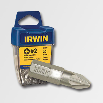 Bit křížový Pozidriv IRWIN 1/4" x 25mm PZ1