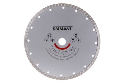 Kotouč diamantový DIAMANT 230x2.4x22.2mm TURBO