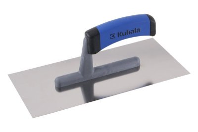Hladítko nerezové hladké 130x270mm, dvousl. rukojeť G-1 0473