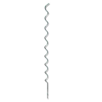 Spirálová tyč k rajčatům pozink. 180cm x 9mm - hladká