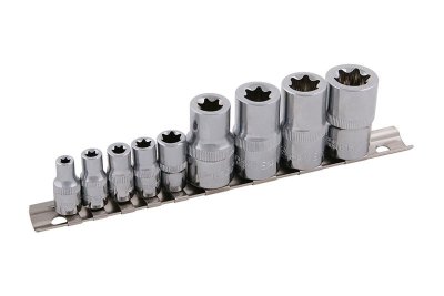 Hlavice vnitřní torx sada 9ks E5-E18