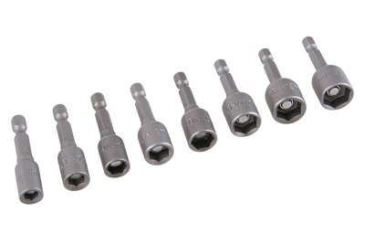 Sada adaptérů 1/4&quot; 6, 7, 8, 9, 10, 11, 12, 13mm